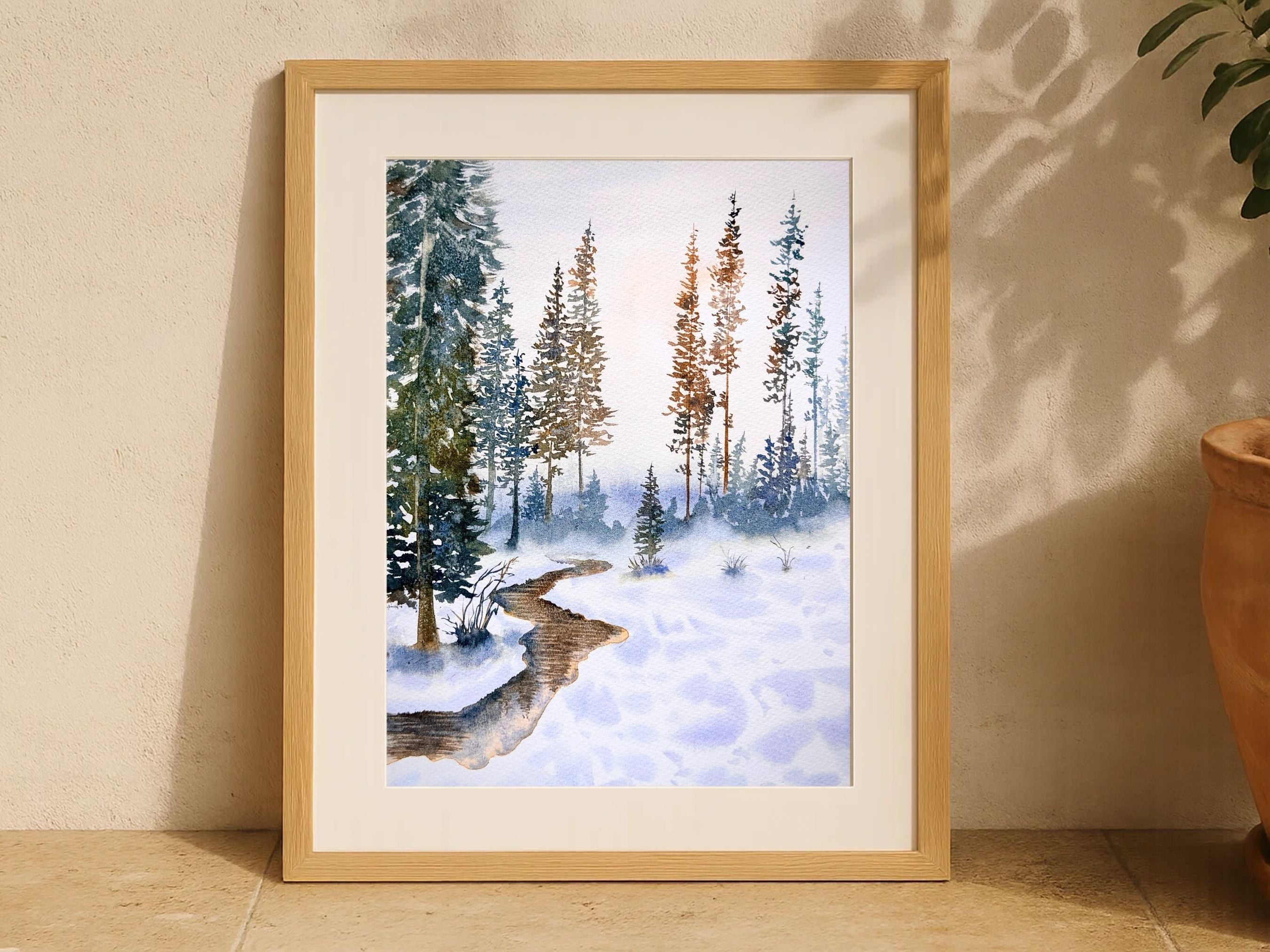 Windmill's Reflections - Art Print