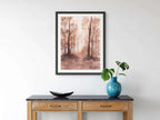 Autumn Forest Trail - Art Print