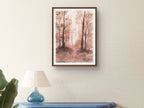 Autumn Forest Trail - Art Print