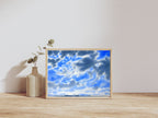 Just Before the Storm - Original Watercolor Cloud Painting