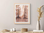 Autumn Forest Trail - Art Print