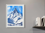 Beyond Dreams - Original Watercolor Mountain Painting
