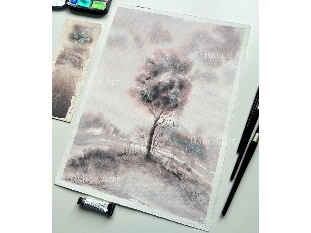 Solitude - Original Watercolor Painting