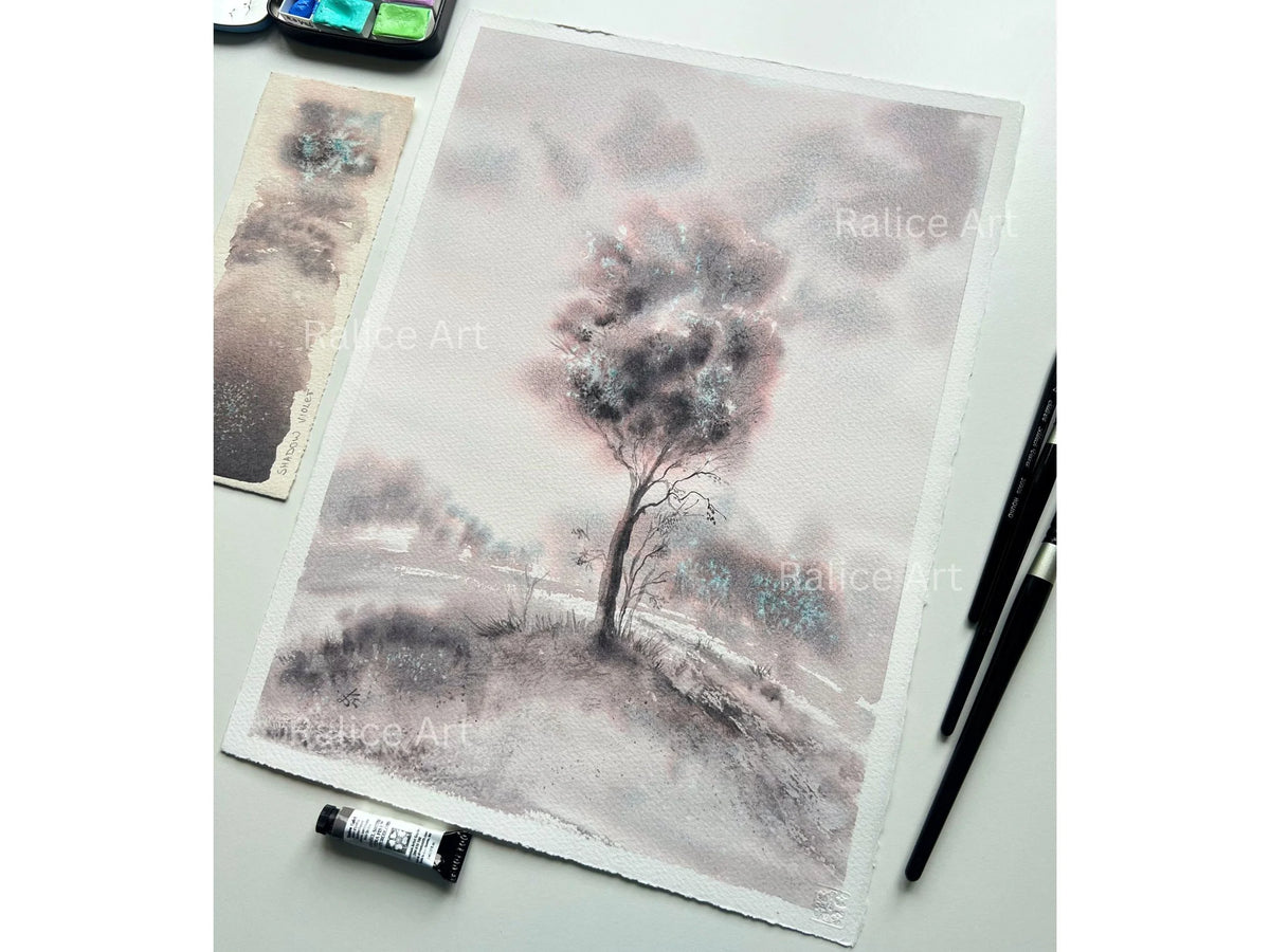 Solitude - Original Watercolor Painting