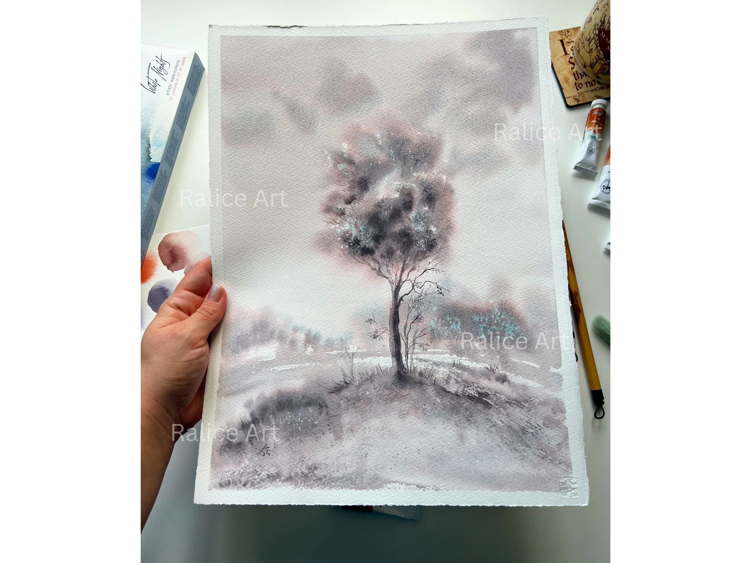 Solitude - Original Watercolor Painting