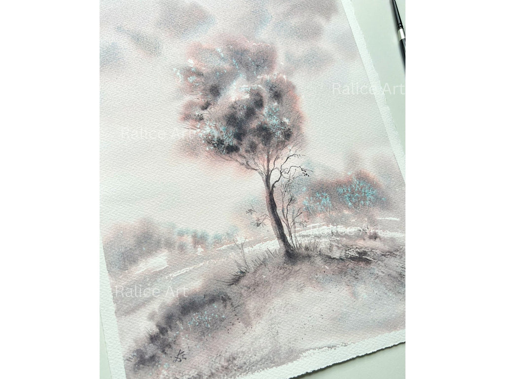 Solitude - Original Watercolor Painting