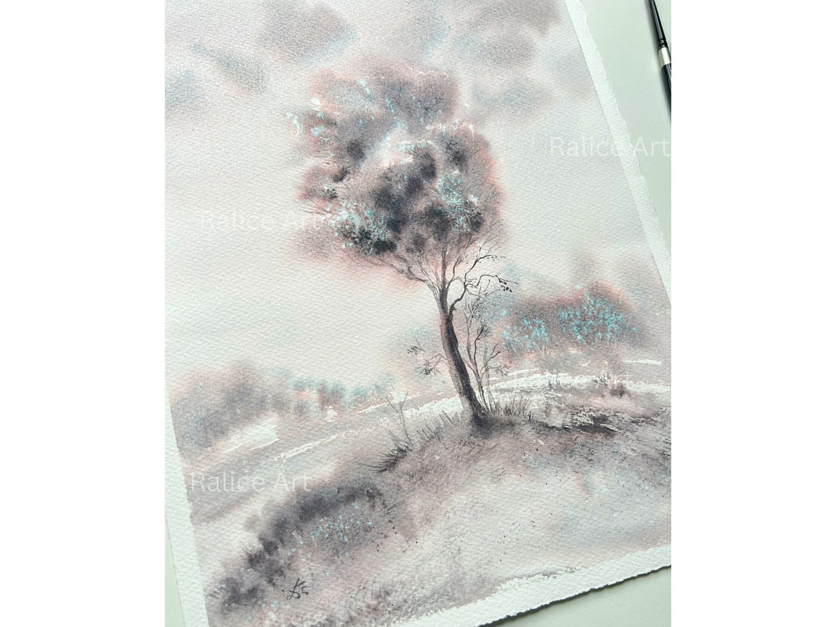 Solitude - Original Watercolor Painting