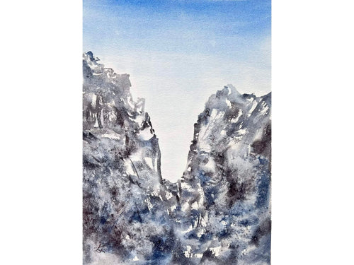 A Breath of Fresh Air - Original Watercolour Painting