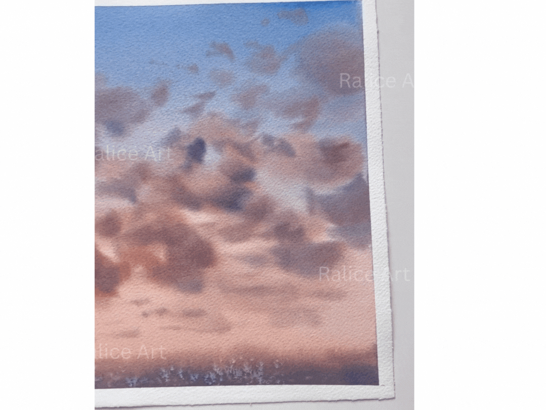 Move Forward - Original Seascape Watercolor Painting