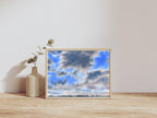 Warm Clouds - Original Watercolor Cloud Painting