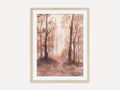 Autumn Forest Trail - Art Print