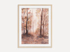 Autumn Forest Trail - Art Print