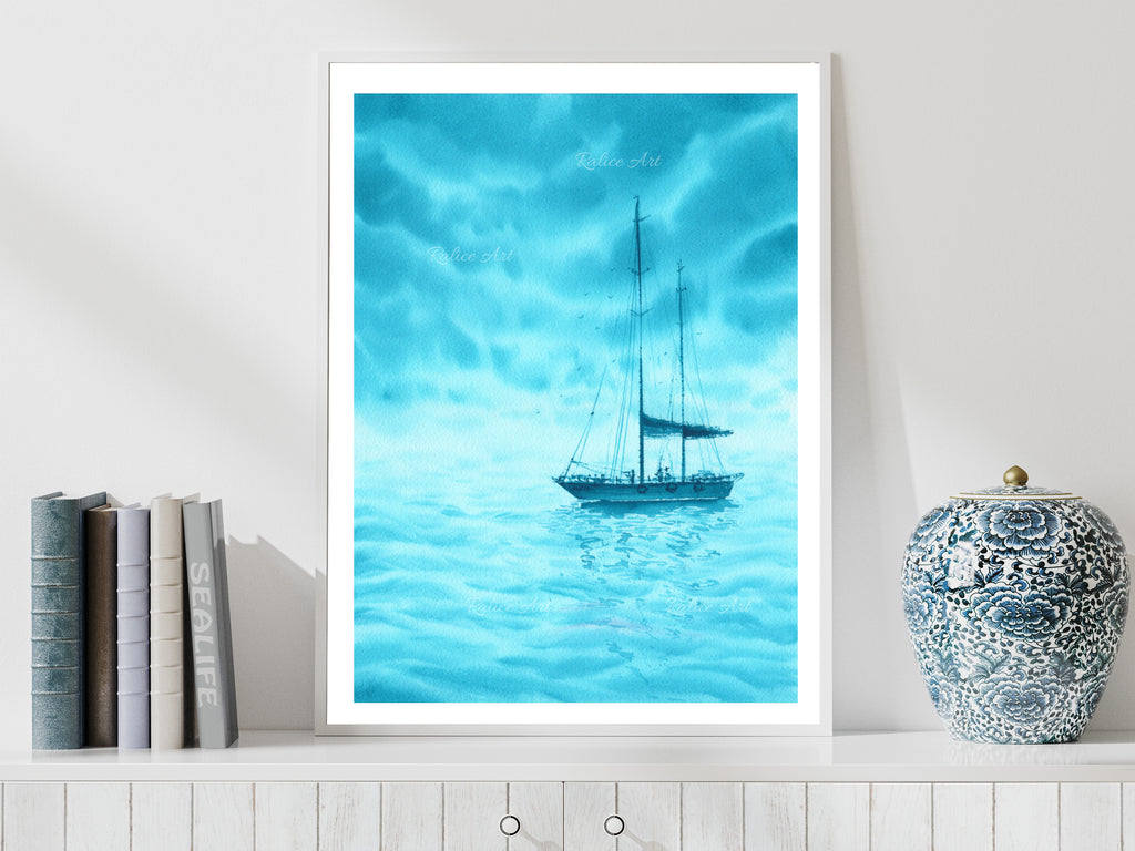 Turquoise Dreams - Art Print