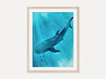 Whale Shark 2  - Original Watercolor Painting | On Display