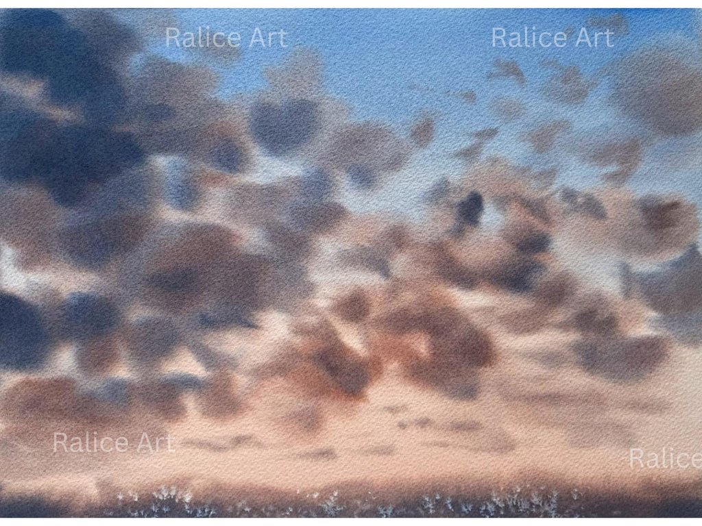 Move Forward - Original Seascape Watercolor Painting