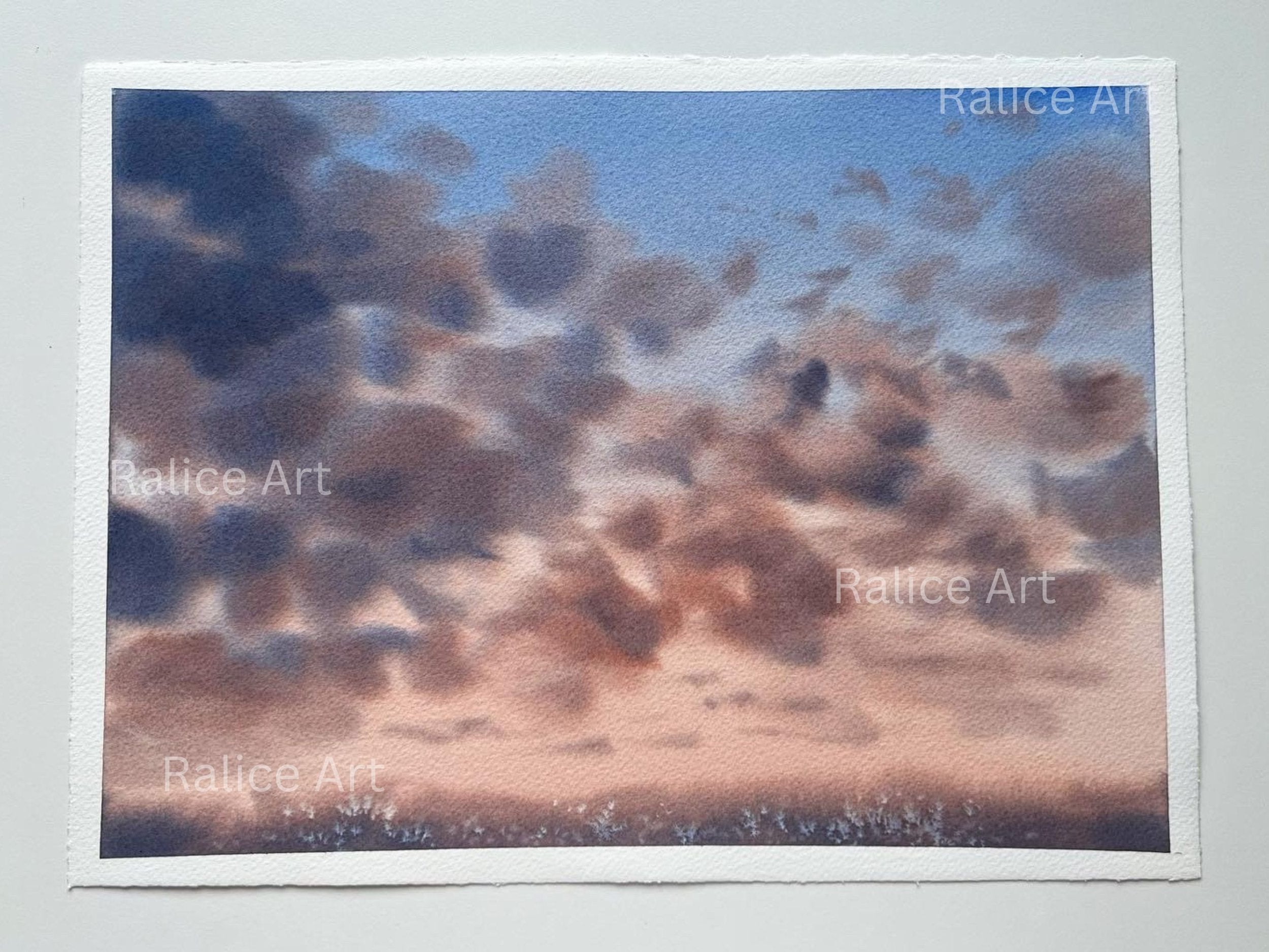 Move Forward - Original Seascape Watercolor Painting