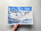 Winter Light - Original Watercolor Painting