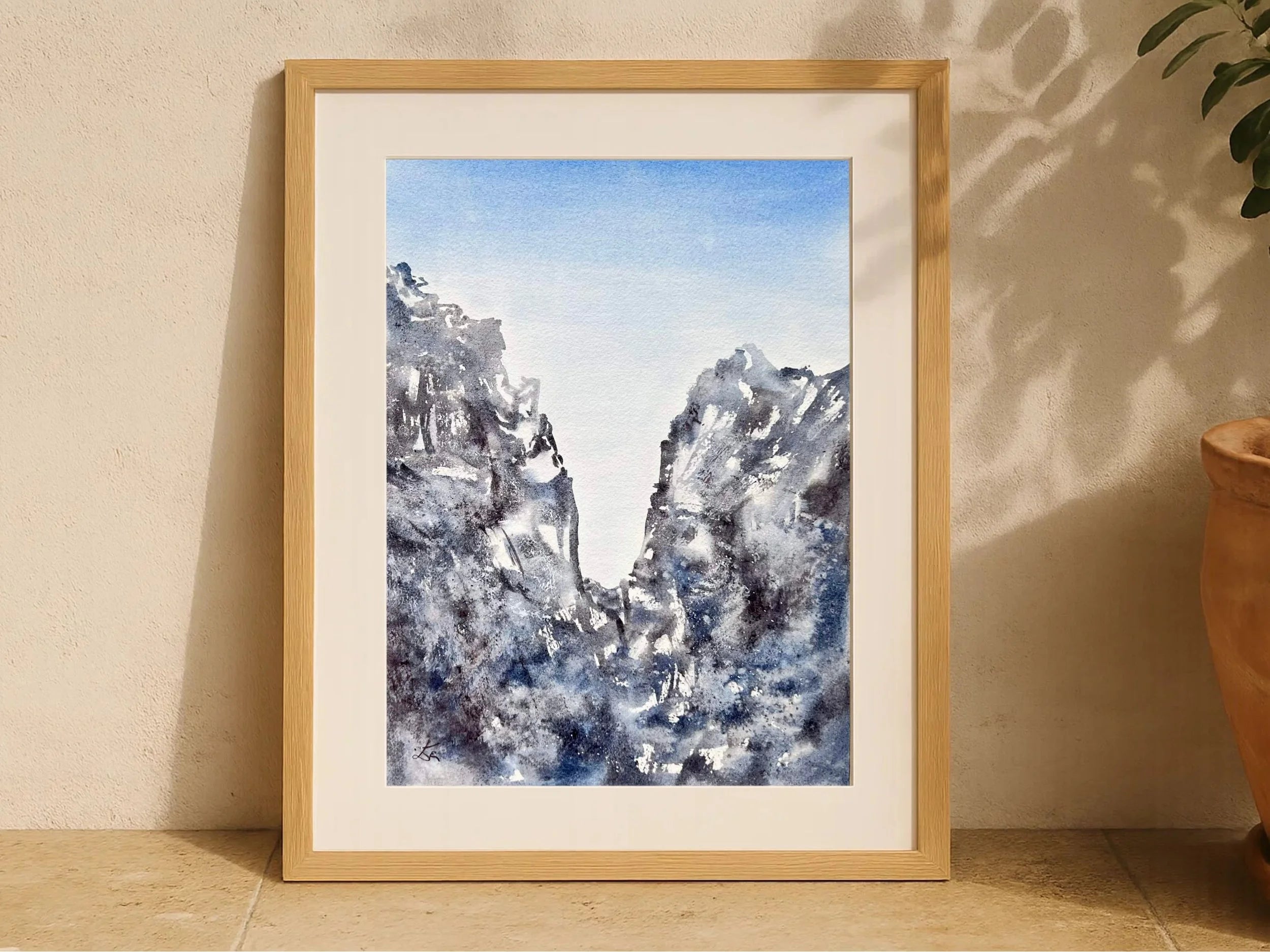 A Breath of Fresh Air - Original Watercolour Painting