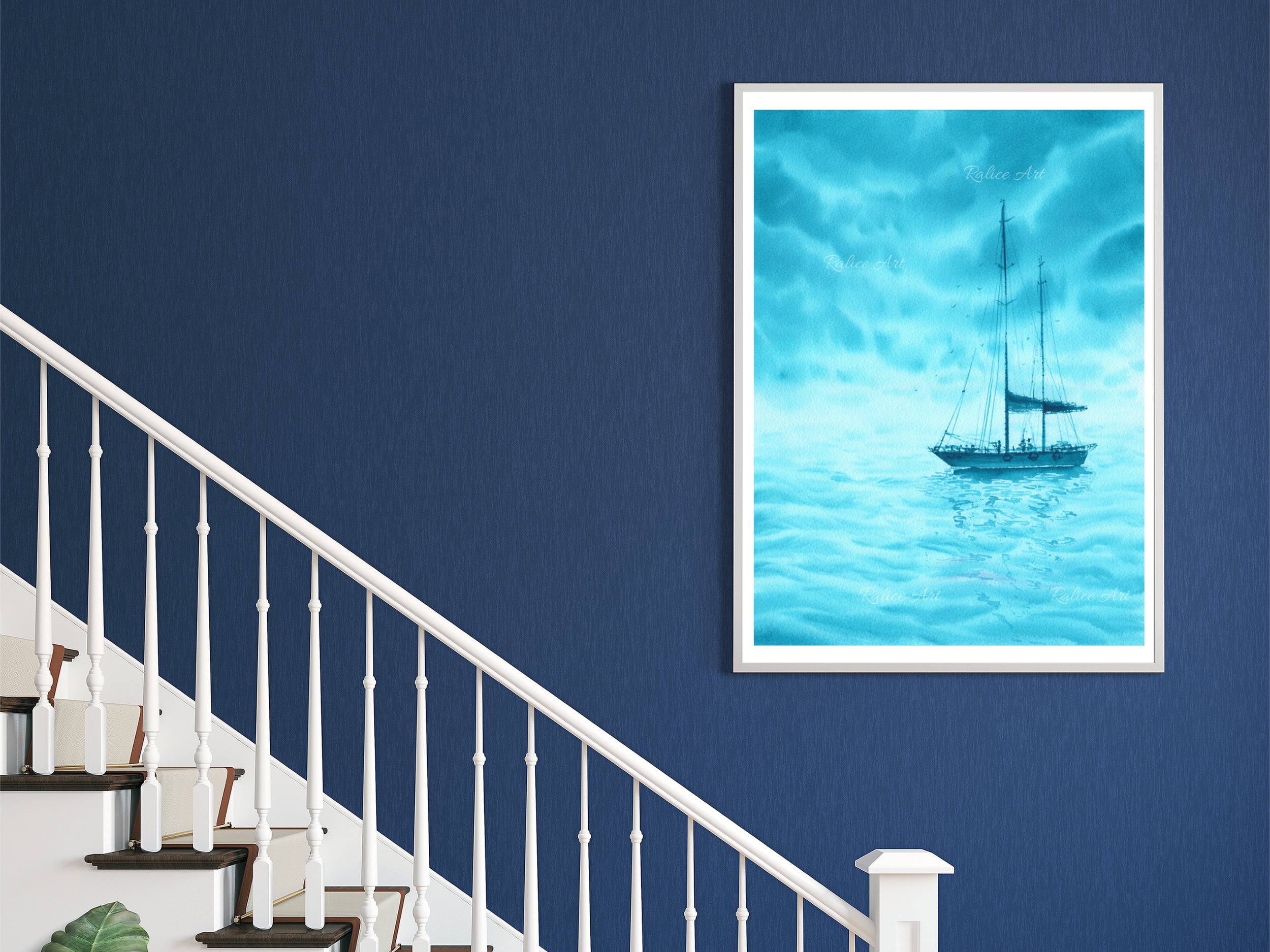 Turquoise Dreams - Art Print