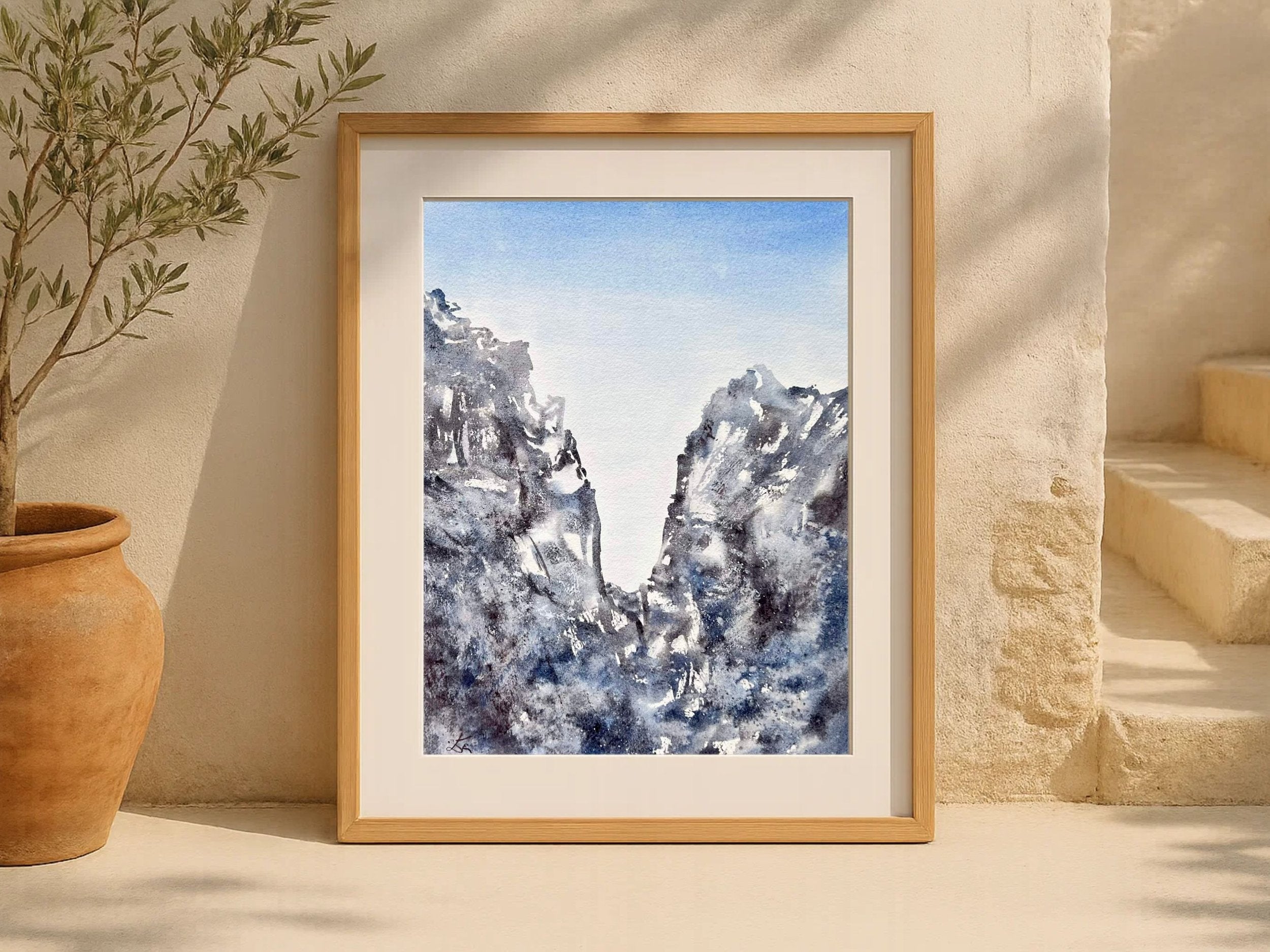 A Breath of Fresh Air - Original Watercolour Painting