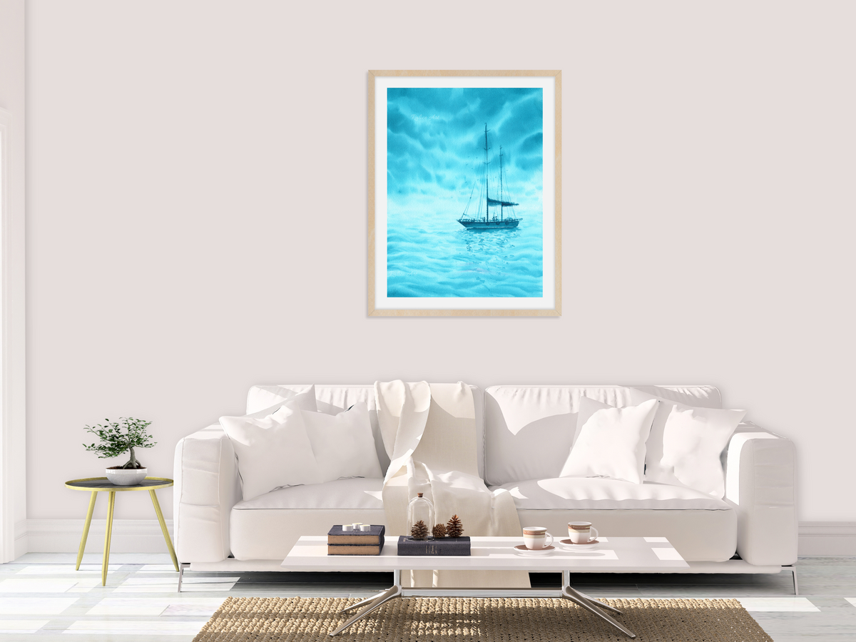 Turquoise Dreams - Art Print