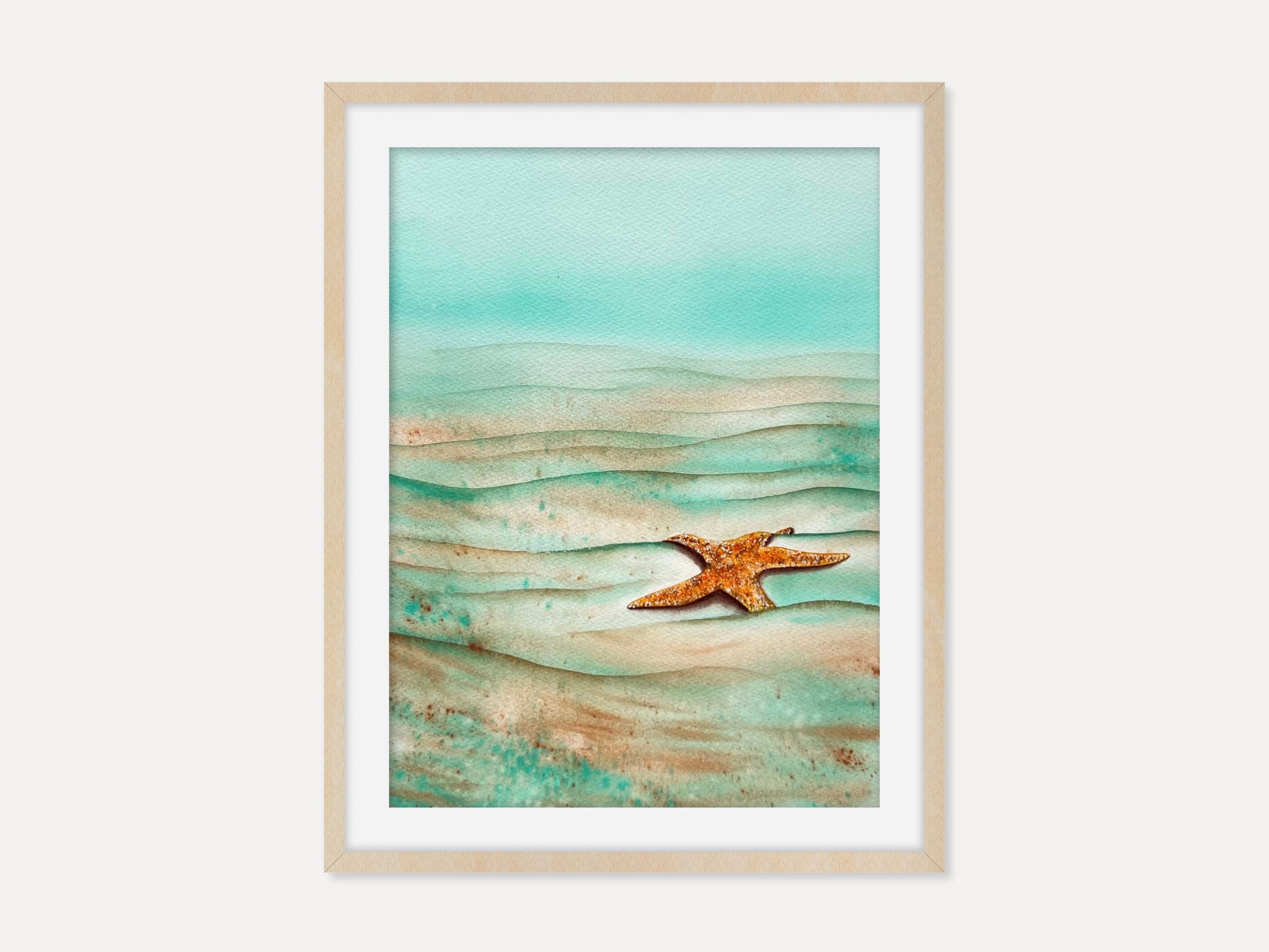 Starfish  - Original Watercolor Painting