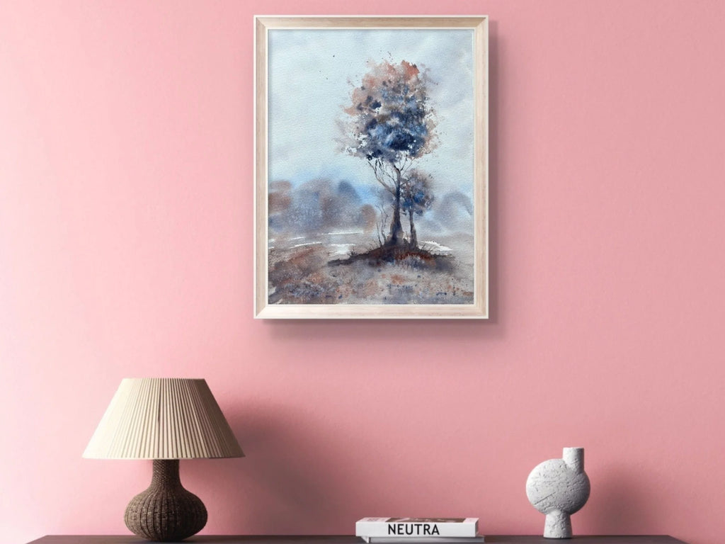 Just The Two of Us - Original Watercolor Painting