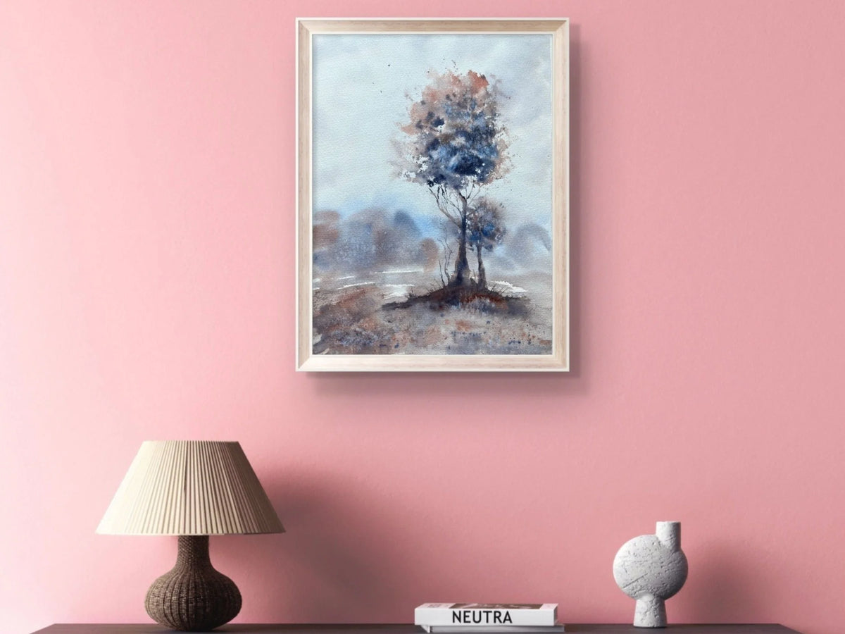 Just The Two of Us - Original Watercolor Painting