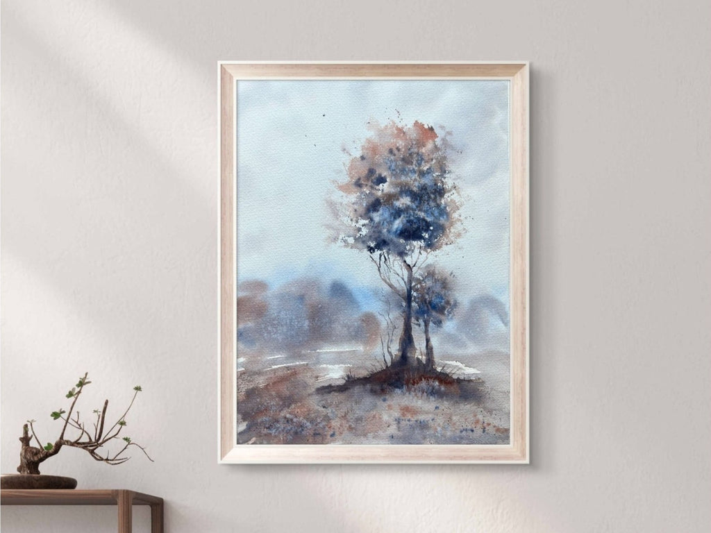 Just The Two of Us - Original Watercolor Painting