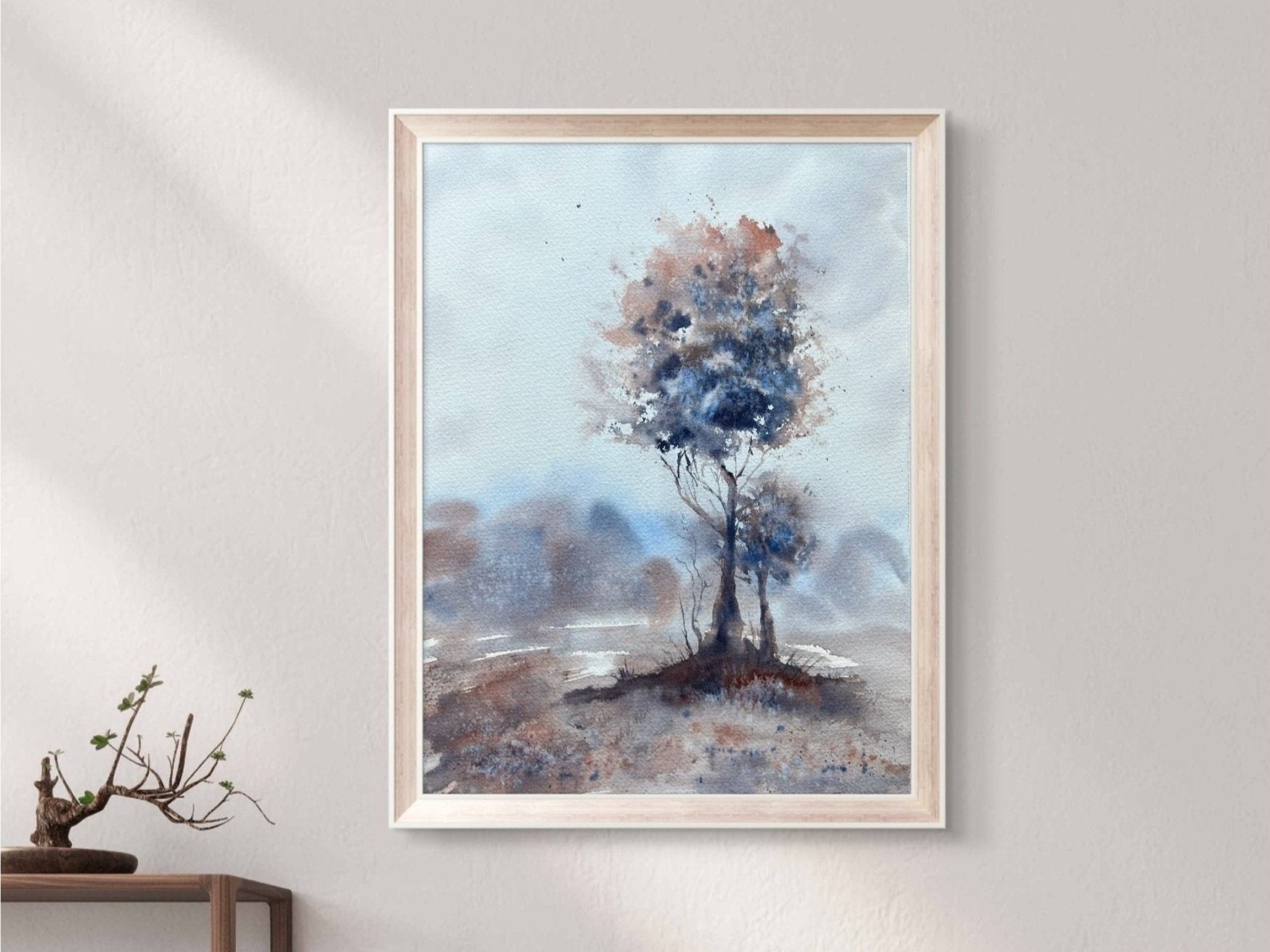Just The Two of Us - Original Watercolor Painting