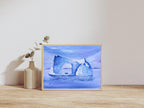 An Iceberg - Original Watercolor Painting