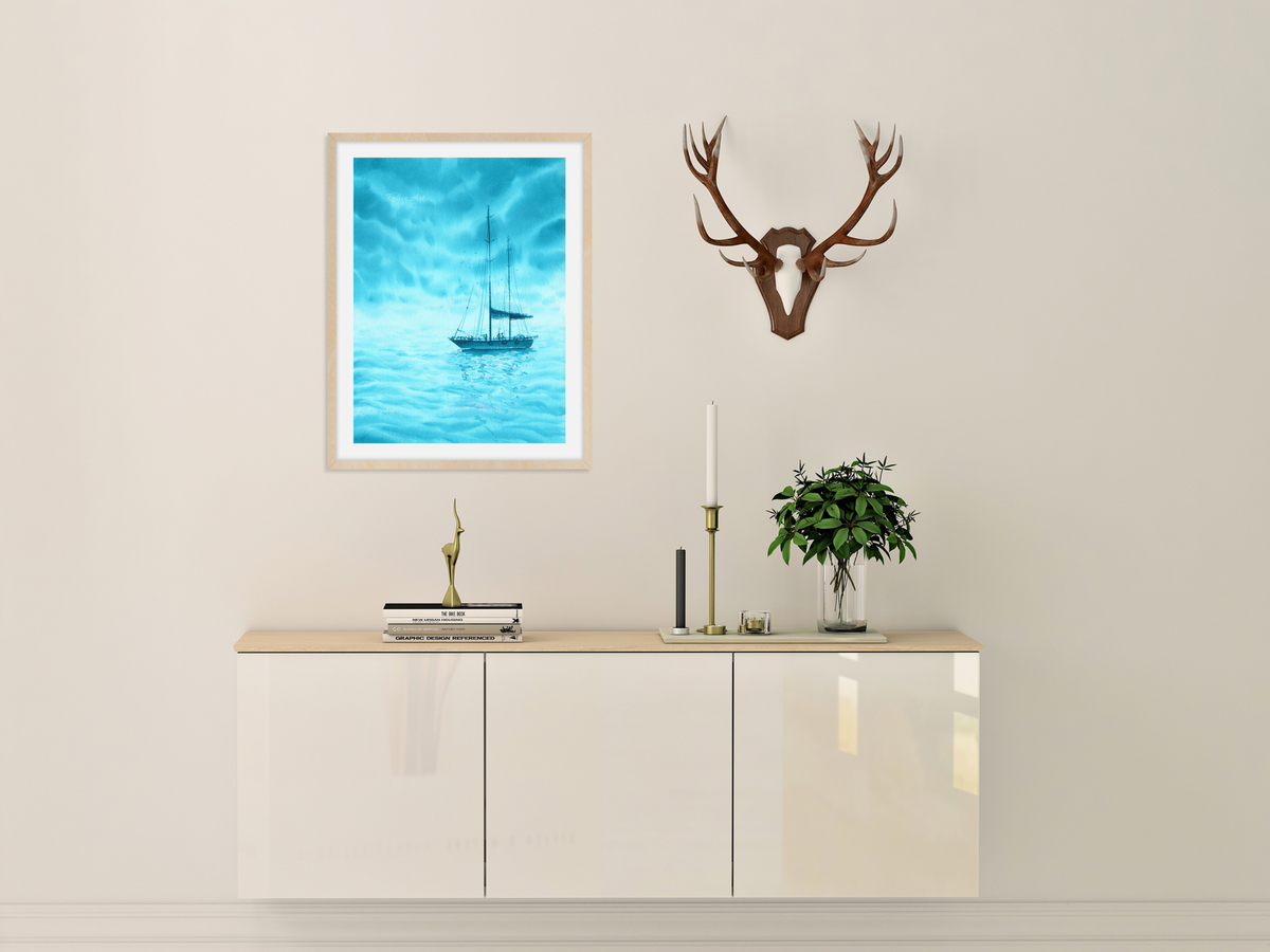 Turquoise Dreams - Art Print