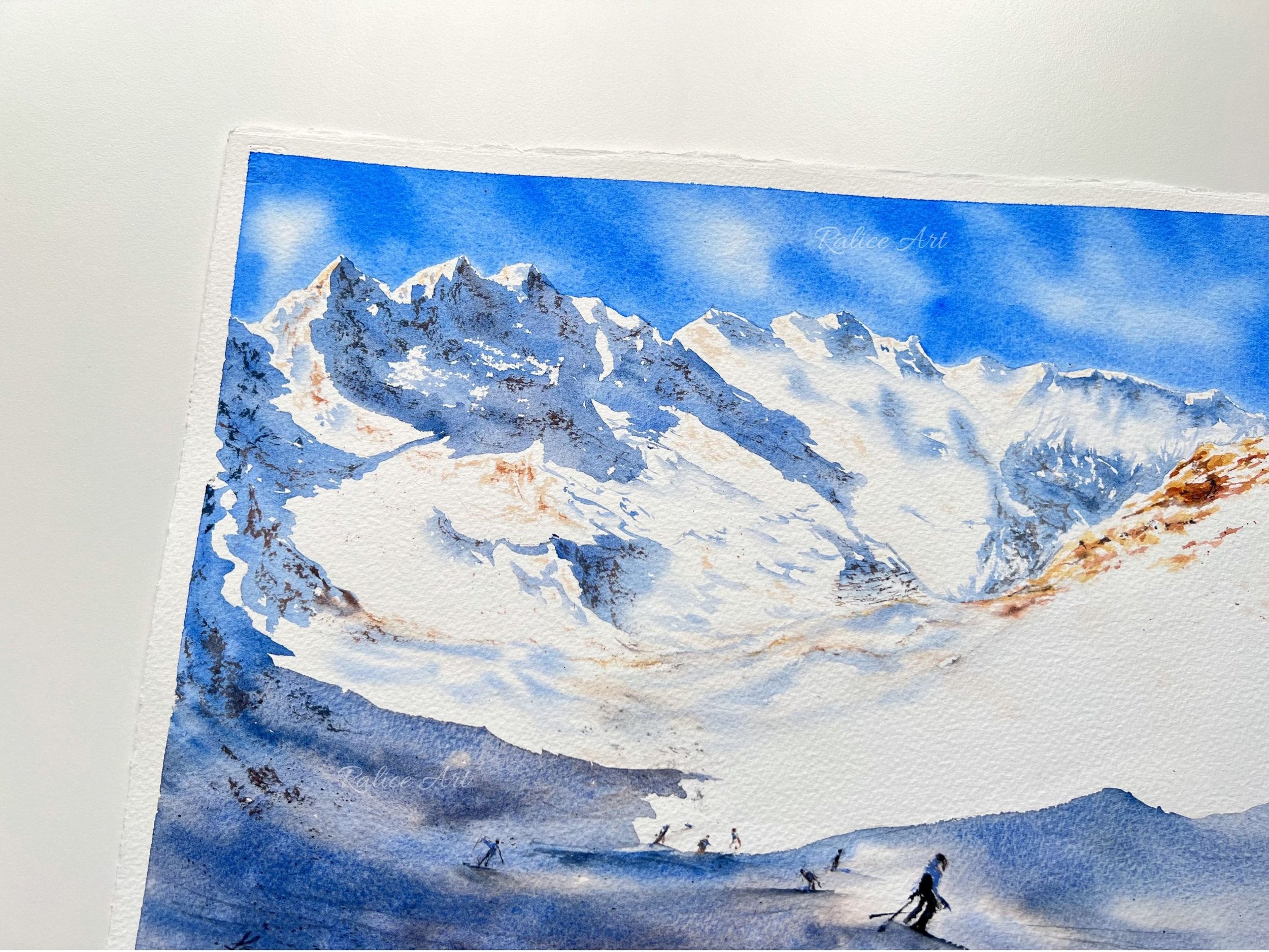 Winter Light - Original Watercolor Painting