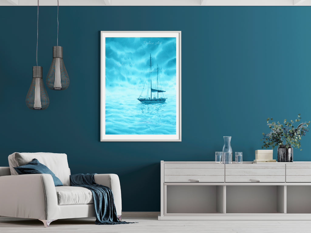Turquoise Dreams - Art Print