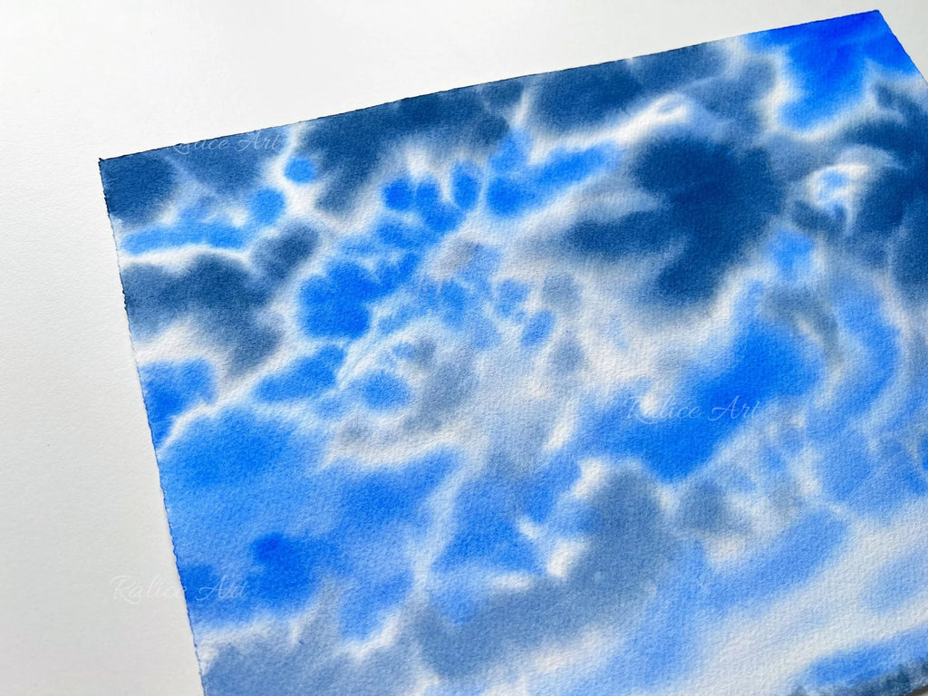 Just Before the Storm - Original Watercolor Cloud Painting