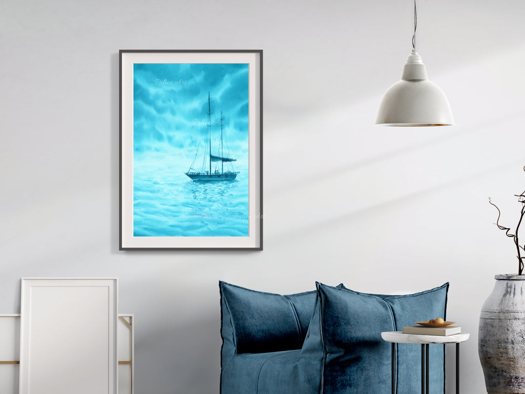 Turquoise Dreams - Art Print