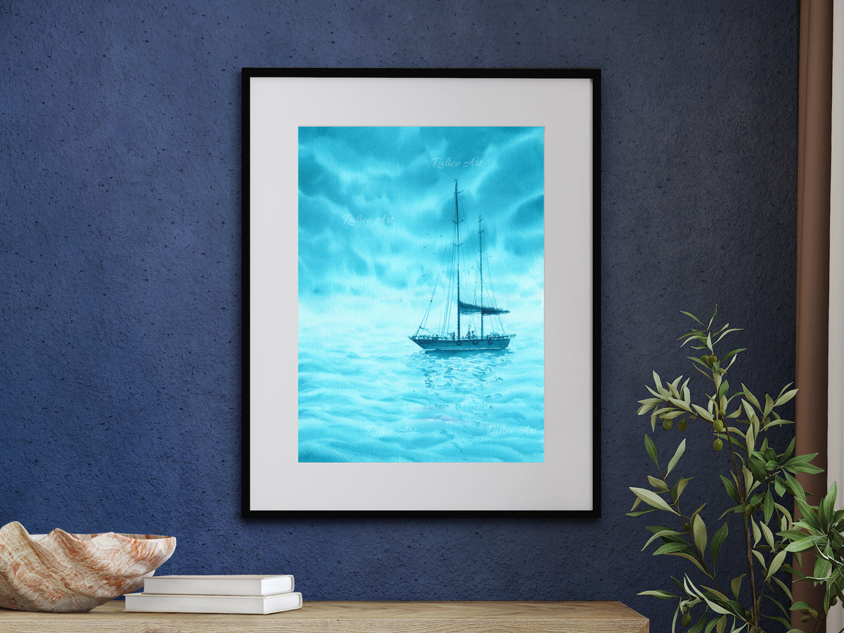 Turquoise Dreams - Art Print