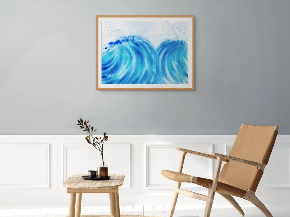 A Dance for Two - Original Watercolor Painting