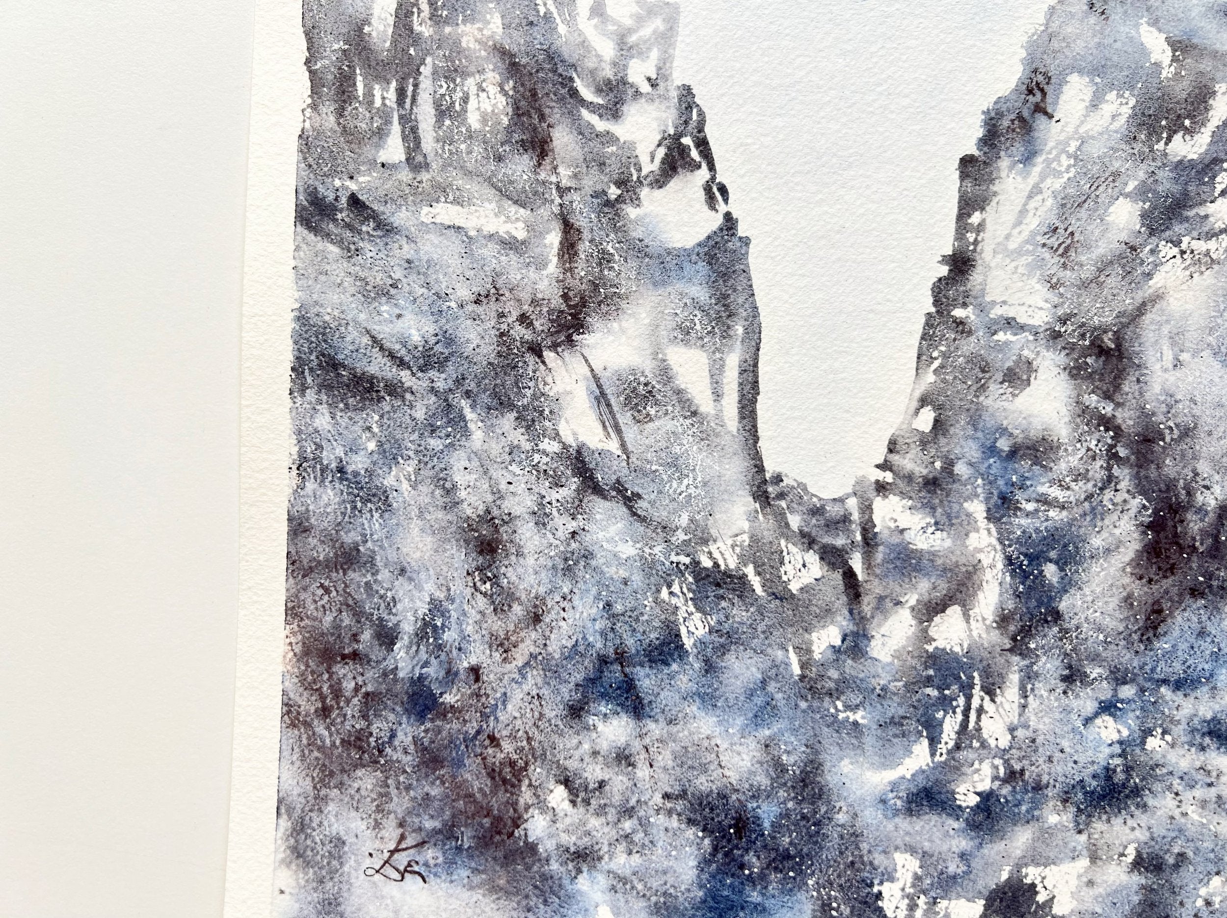 A Breath of Fresh Air - Original Watercolour Painting