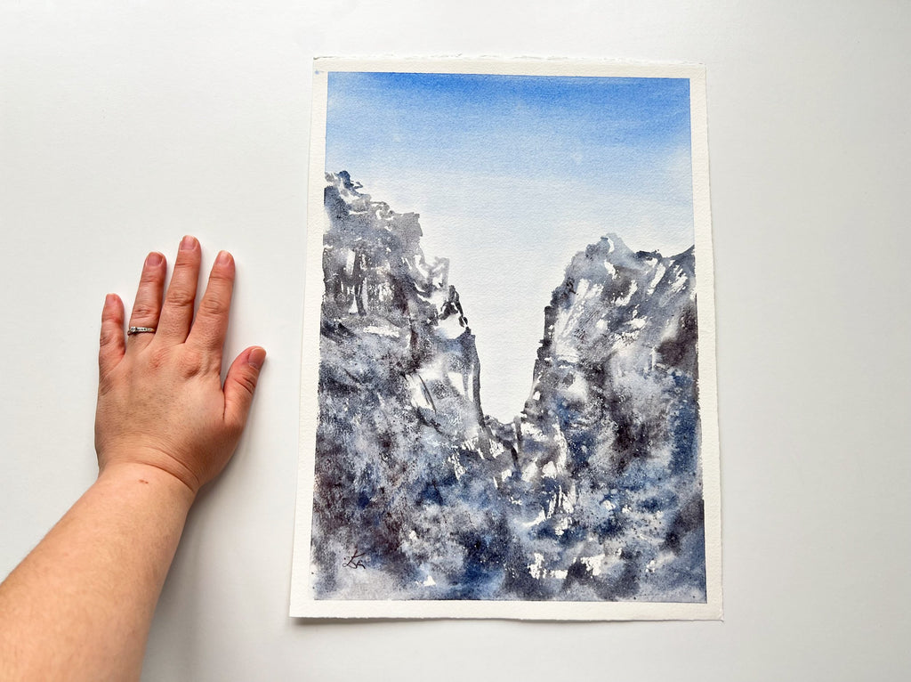A Breath of Fresh Air - Original Watercolour Painting