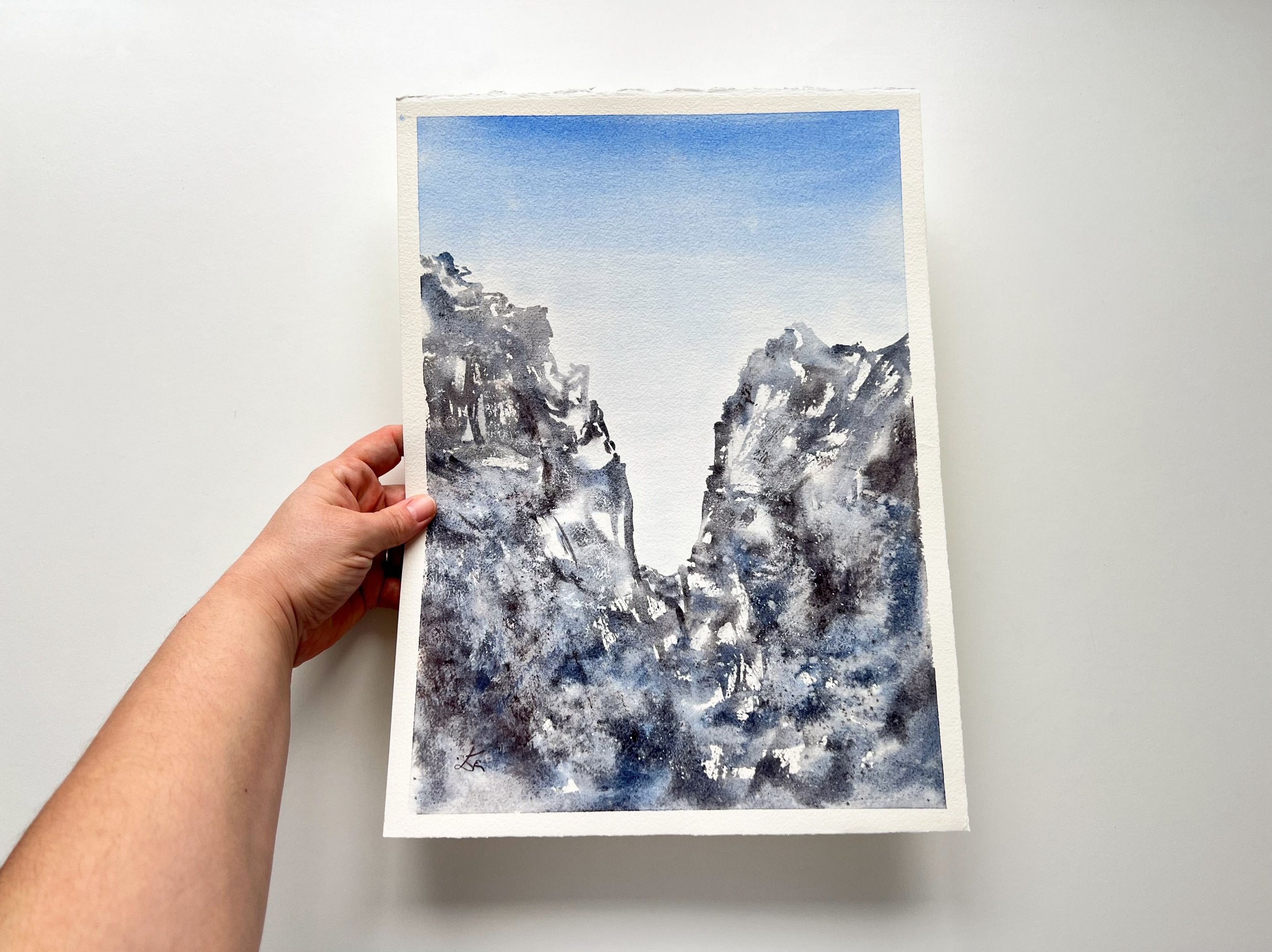 A Breath of Fresh Air - Original Watercolour Painting
