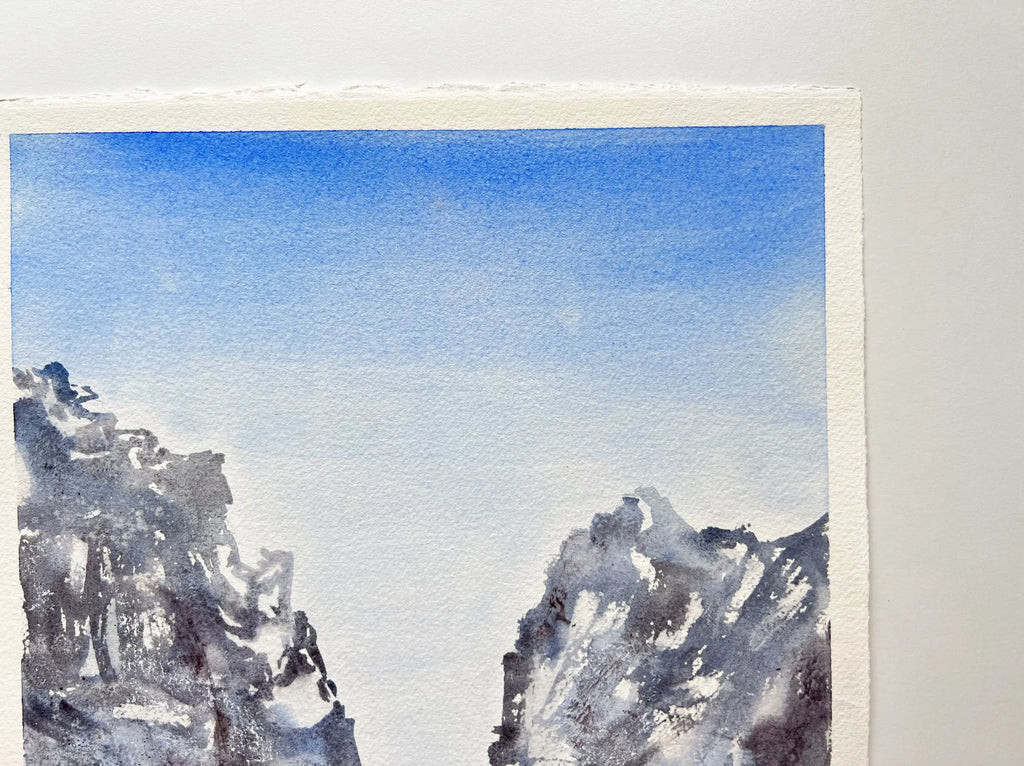 A Breath of Fresh Air - Original Watercolour Painting