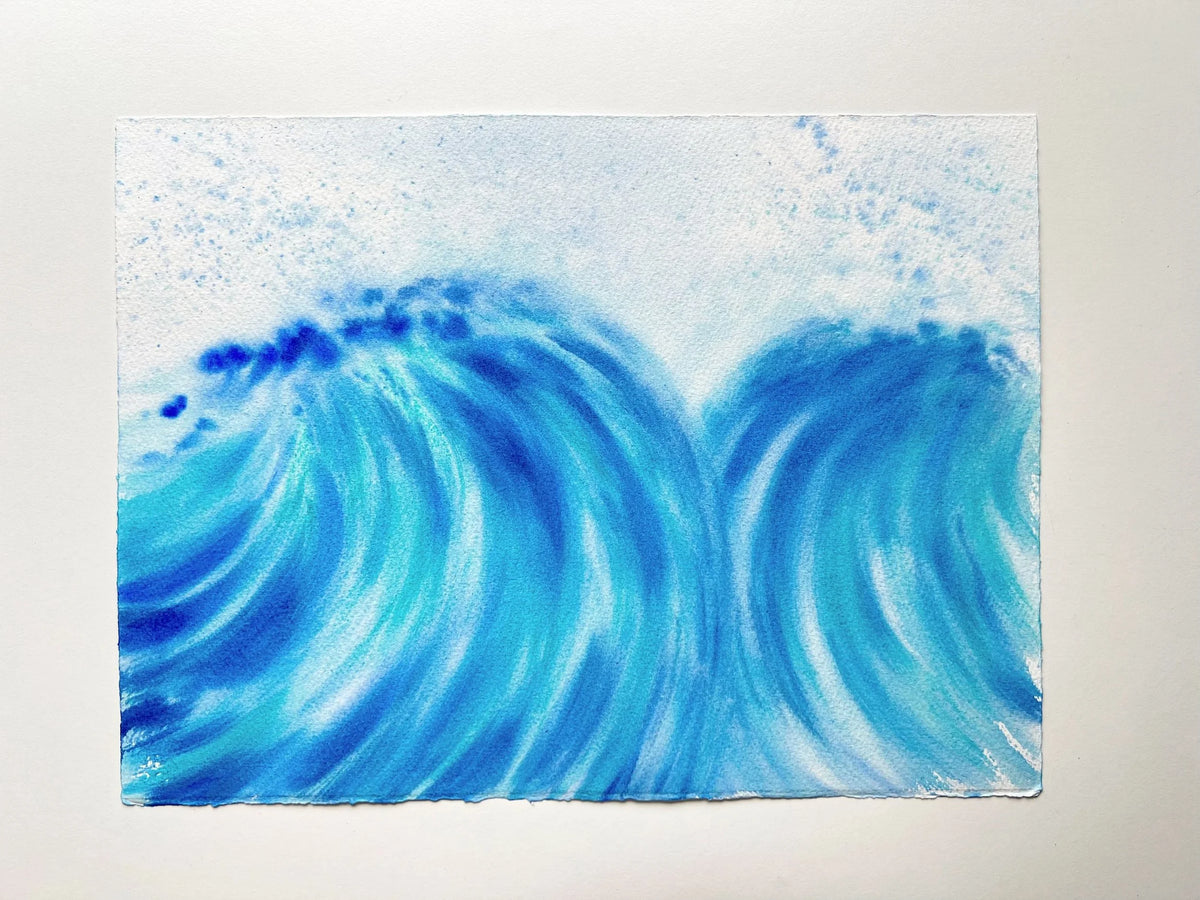 A Dance for Two - Original Watercolor Painting