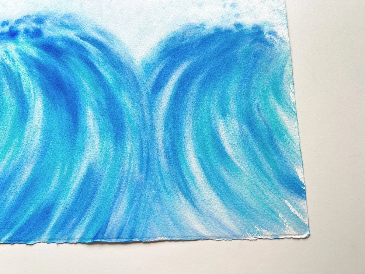 A Dance for Two - Original Watercolor Painting