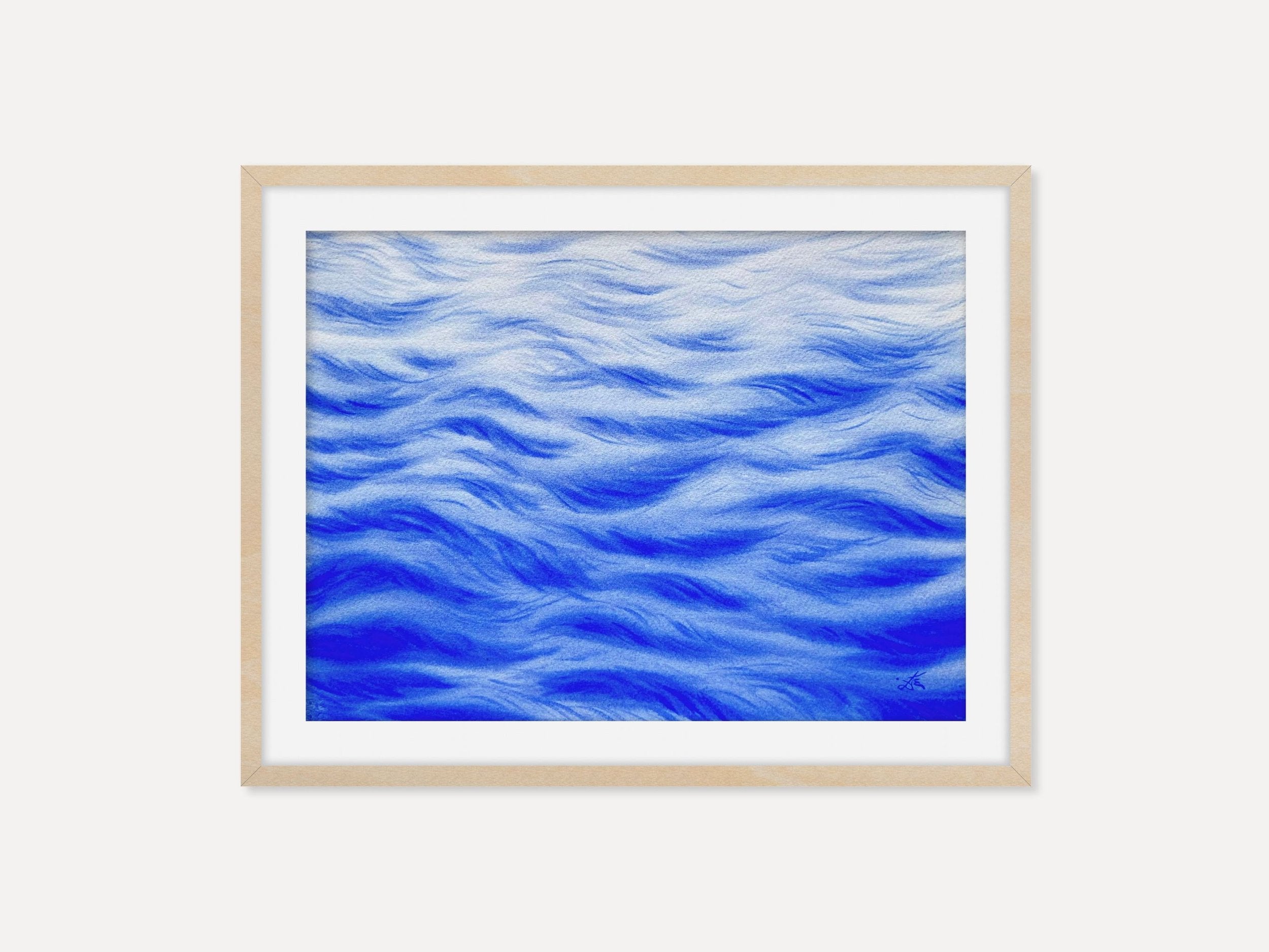 A Touch of Wind - Original Watercolor Painting