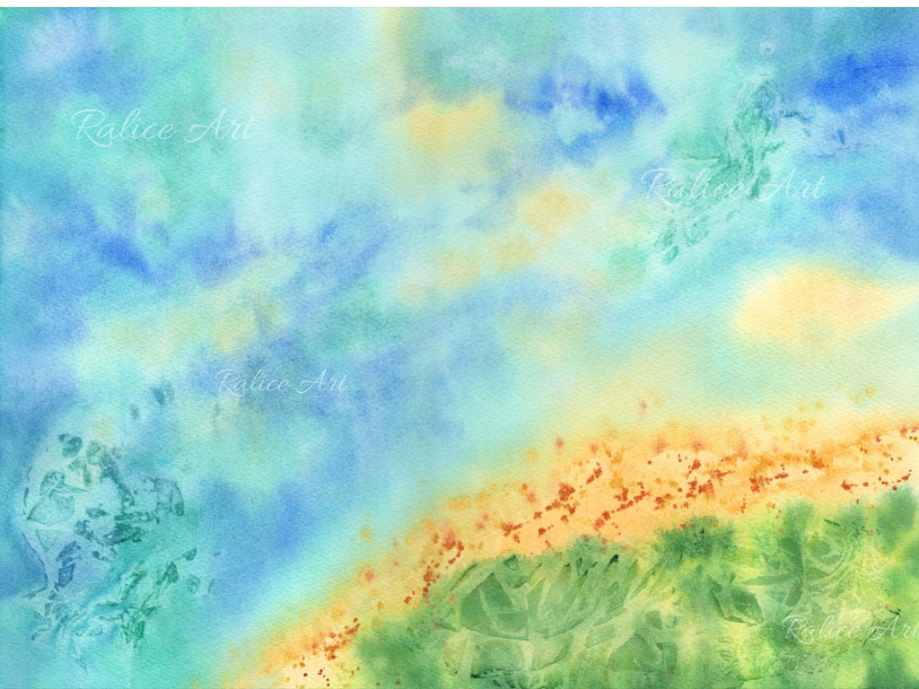 Abstract Seascape - Art Print