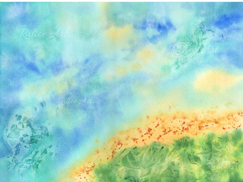 Abstract Seascape - Art Print