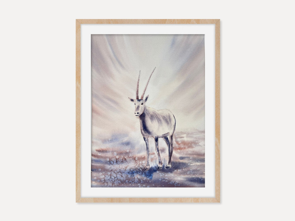 Antheope Oryx - Original Watercolor Painting