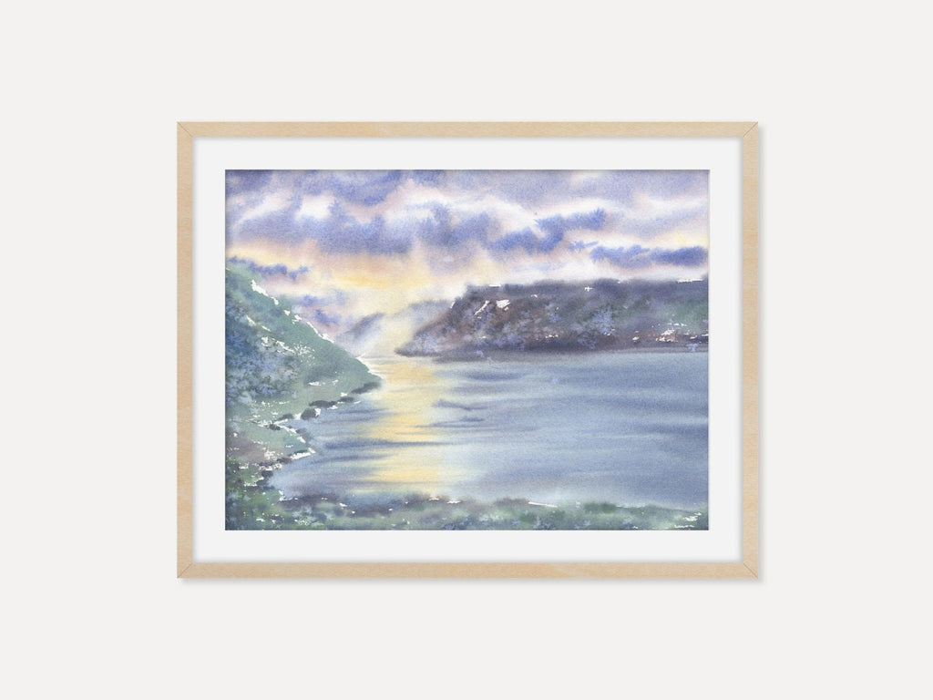 Fjord Landscape - Art Print
