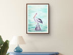 Australian Pelican - Art Print